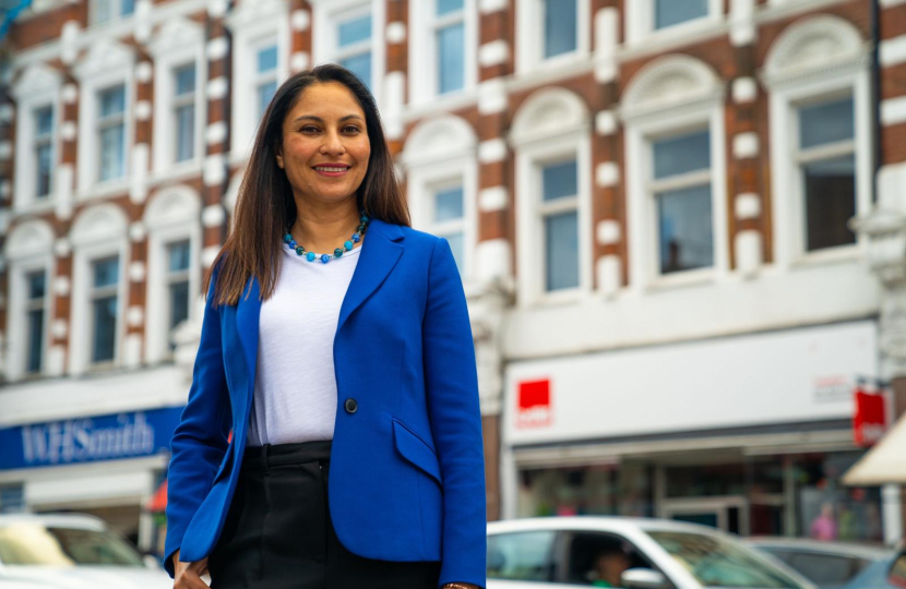 Naz Panju in Crouch End.